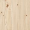 vidaXL Salon de jardin 3 pcs avec coussins bois de pin massif