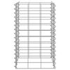vidaXL Lits sur&eacute;lev&eacute;s en gabion 3 pcs 30x30x50 cm Fer