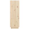 vidaXL Armoire &agrave; chaussures 60x34x105 cm Bois de pin massif