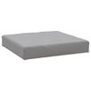 vidaXL Coussins de palette lot de 3 gris tissu oxford