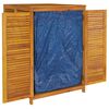 vidaXL Boîte de rangement de jardin 70x87x104 cm bois massif d'acacia