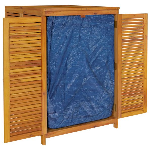 vidaXL Boîte de rangement de jardin 70x87x104 cm bois massif d'acacia