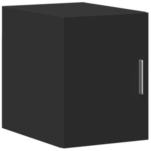 vidaXL Armoire murale noir 30x42,5x40 cm bois d'ing&eacute;nierie