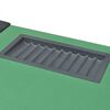 vidaXL Table de poker pour 10 joueurs avec espace de croupier Vert