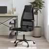 vidaXL Chaise de bureau réglable en hauteur noir