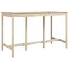 vidaXL Table de bar 180x80x110 cm Bois massif de pin