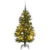vidaXL Sapin de No&euml;l artificiel articul&eacute; 150 LED et boules 150 cm