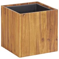 vidaXL Lit surélevé de jardin 33,5x33,5x33,5 cm Bois massif d'acacia