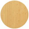 vidaXL Dessus de table &Oslash;90x1,5 cm bambou