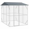 vidaXL Cage pour oiseaux Anthracite 227 x 310 x 247 cm