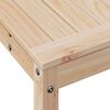 vidaXL Table de rempotage avec &eacute;tag&egrave;re 108x35x75 cm bois massif de pin