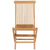 vidaXL Ensemble &agrave; manger de jardin 5 pcs Bois de teck massif