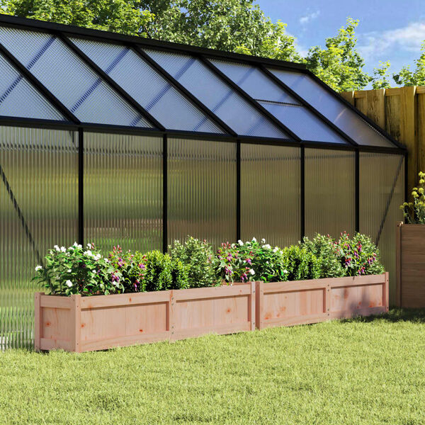 vidaXL Jardini&egrave;res 2 pcs bois massif douglas