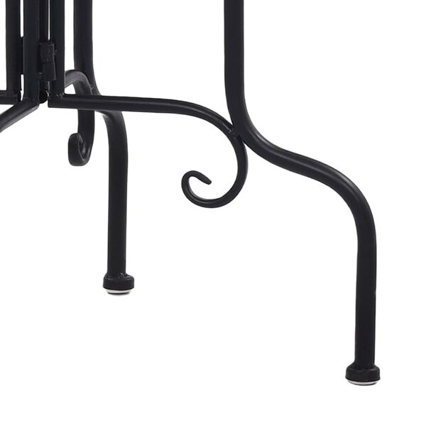 vidaXL Table de bistro mosaïque Terre cuite Céramique