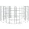 vidaXL Foyer en gabion &Oslash; 100 cm fer galvanis&eacute;