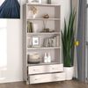 vidaXL Buffet HAMAR Bois massif de pin Blanc