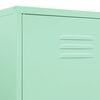 vidaXL Garde-robe Vert menthe 90x50x180 cm Acier