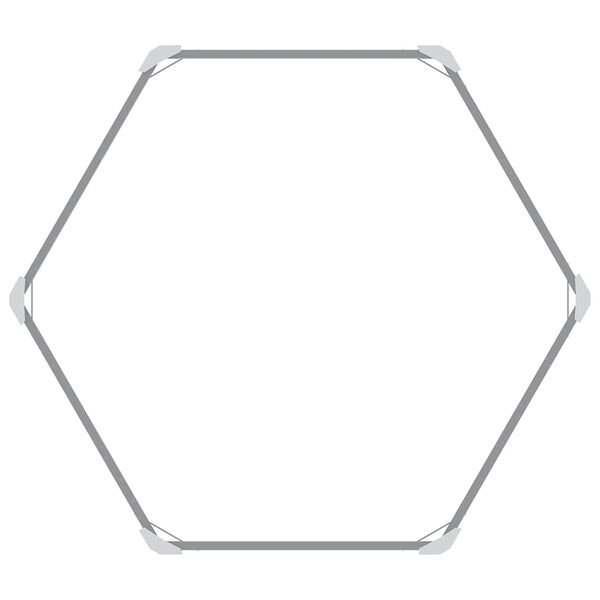 vidaXL Lit surélevé de jardin Marron 129x129x77 cm Acier galvanisé