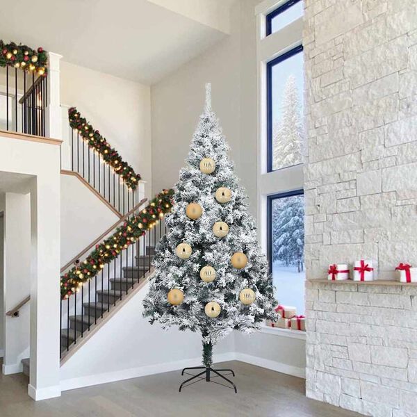 vidaXL Ensemble de Boules de No&euml;l XXL 4 pcs Dor&eacute; Plastique