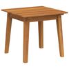 vidaXL Table d'appoint Marron Bois d'Acacia Massif