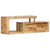 vidaXL Meuble TV 120x30x40 cm Bois massif de manguier