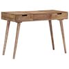 vidaXL Coiffeuse 112x45x76 cm Bois de manguier solide