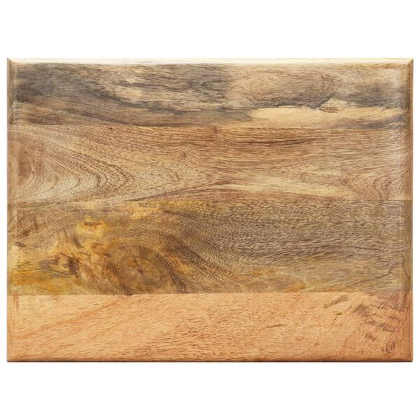 vidaXL Porte-revues 40x30x50 cm Bois de manguier solide et acier