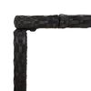 vidaXL Ensemble de bar de jardin 3 pcs noir r&eacute;sine tress&eacute;e
