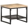 vidaXL Table d'appoint 40x40x35 cm Bois de manguier massif