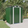 vidaXL Abri de jardin Vert 192x191x223 cm Acier galvanis&eacute;