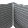vidaXL Lit sur&eacute;lev&eacute; de jardin WPC 100 x 50 x 54 cm Gris