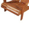 vidaXL Chaise de jardin Adirondack Bois d'acacia massif