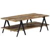 vidaXL Table basse 115x60x40 cm Bois de r&eacute;cup&eacute;ration massif