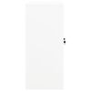 vidaXL Armoire de bureau Blanc 90x40x90 cm Acier