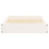 vidaXL Lit pour chien Blanc 51,5x44x9 cm Bois de pin solide