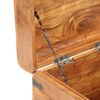 vidaXL Coffre 40x40x40 cm Bois d'acacia solide