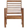vidaXL Salon de jardin 4 pcs Bois d'acacia solide