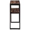 vidaXL Table console 90x30x75 cm Bois de r&eacute;cup&eacute;ration massif
