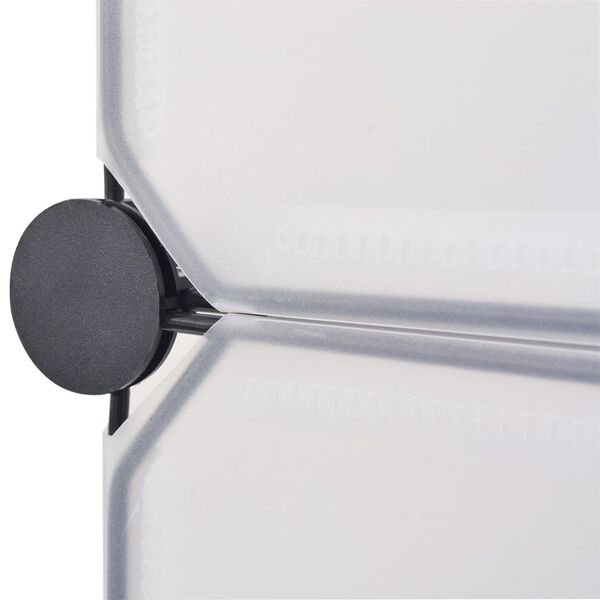 vidaXL Armoire &agrave; chaussures avec 10 compartiments Blanc