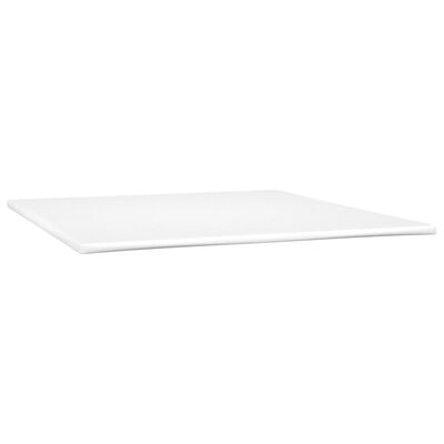 vidaXL Sommier à lattes de lit matelas gris clair 183x213 cm velours