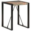 vidaXL Table &agrave; manger 60x60x75 cm Bois de r&eacute;cup&eacute;ration massif