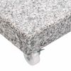 vidaXL Socle de parasol Granite 30 kg Carr&eacute; Gris