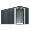 vidaXL Abri de jardin anthracite 277x93x179 cm acier galvanisé