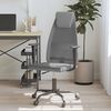vidaXL Chaise de bureau réglable en hauteur gris