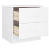 vidaXL Table de chevet ALTA blanc 41x35x41 cm bois de pin massif