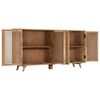 vidaXL Buffet 150x30x75 cm Bois de manguier massif