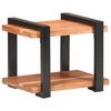vidaXL Table de chevet 50x40x40 cm Bois d'acacia massif