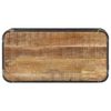vidaXL Table basse 100x50x35 cm Bois de manguier massif