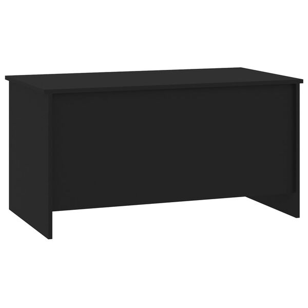vidaXL Table basse noir 102x55,5x52,5 cm bois d'ing&eacute;nierie