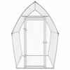 vidaXL Cage pour poules argenté 200x105x182 cm acier galvanisé
